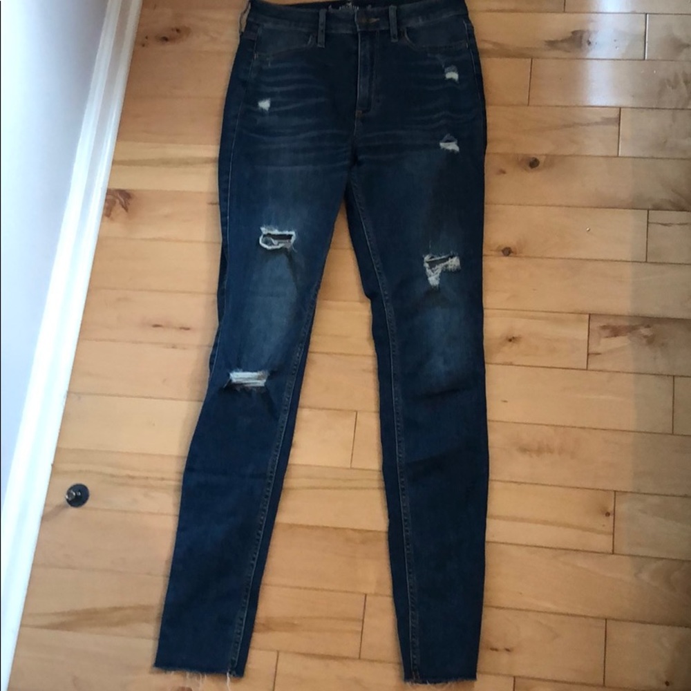 Hollister high waisted skinny jeans